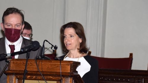 Ambasadoarea Greciei în România, numită trimis special pentru Balcanii de Vest. Ea își păstrează și postul de la București