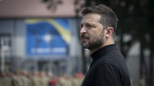 Zelenski comemorează 83 de ani de la masacrul de la Babi Iar, o râpă lângă Kiev, unde naziştii au executat peste 30.000 de evrei în 1941. El îl atacă voalat pe Putin
