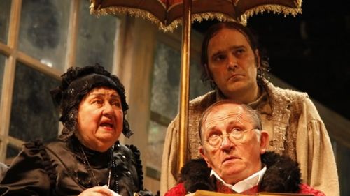 Actorul Virgil Ogășanu, aniversat la Teatrul Bulandra / Piesa „Însemnările unui necunoscut” e disponibilă pe pagina de Facebook a teatrului / Din distribuție: Tamara Buciuceanu Botez, Ion Besoiu și Mihai Constantin