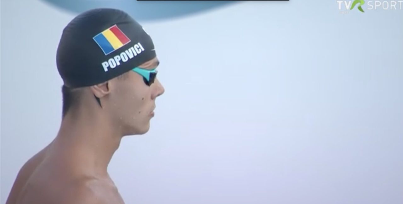 David Popovici a câștigat medalia de aur și în finala de 200 de metri liber de la Trofeul Settecolli