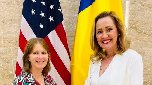 Elena Lasconi, după întâlnirea cu ambasadorul Statelor Unite la București: Românii sunt printre cei mai proamericani europeni, pentru că prețuim libertatea, un drept pe care l-am câștigat cu sânge în urmă cu 35 de ani