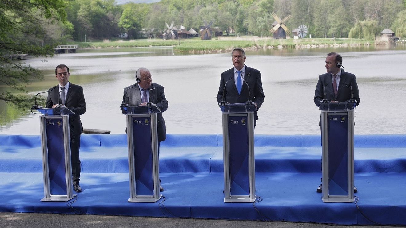 Iohannis, declarație după reuniunea PPE: Alegerile din 26 mai sunt despre apărarea valorilor fundamentale ale UE / Joseph Daul: Democraţia europeană nu poate să existe fără statul de drept