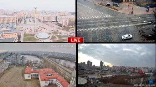 LIVE Imagini din Kiev în direct, armata rusă încearcă să captureze orașul și se află la câțiva kilometri de capitala Ucrainei