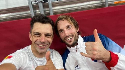 Ministrul Novak, felicitat de Ana-Maria Popescu pentru medalia de argint/ Eduard Novak: “Este ceva fantastic. Nu-mi vine să cred”