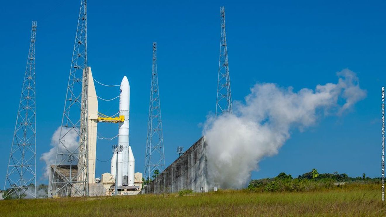 Noua rachetă europeană Ariane 6 va efectua astăzi un test crucial de opt minute pentru motorul rachetei / Constructorii vizează acum o lansare de debut undeva în 2024