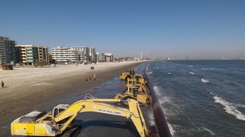 DNA, despre lărgirea plajelor: Proiectul nu este blocat de ancheta procurorilor și nici nu există vreo intenție în acest sens. Cercetările au fost făcute cu un arheolog scafandru