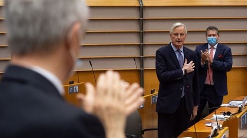 Punct final al procesului Brexit în Parlamentul European, după patru ani de negociere a unui acord UE-Regatul Unit / Barnier: Obiectivul nostru a fost ca acest divorț să fie cât mai corect. Brexit-ul este un avertisment și este un eșec al UE, toată lumea să tragă concluziile