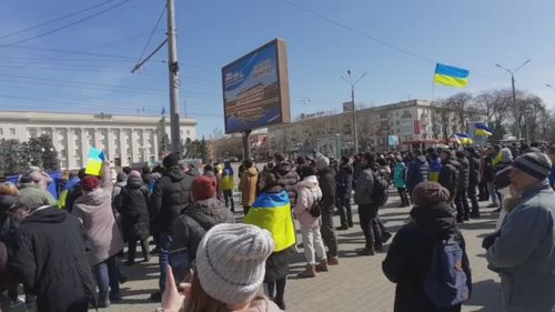 Regiunea Herson, ocupată de ruși, a adoptat rubla ca monedă oficială