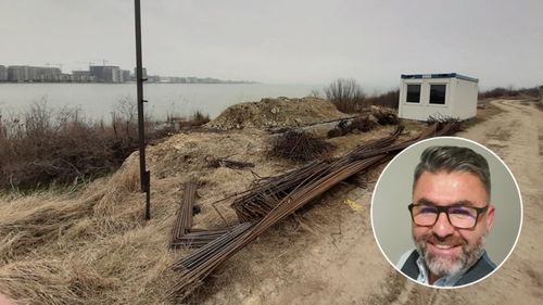 Fostul șef de la Cadastru Constanța a concesionat o felie de lac cu 2 lei/mp. Marian Mazilu a făcut măsurătorile în Retrocedările lui Mazăre