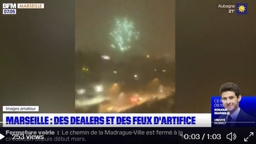 În Marsilia, traficanții de droguri sărbătoresc cu focuri de artificii vânzările bune sau moartea concurenților