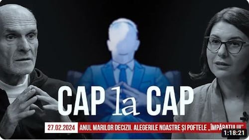UPDATE Emisiunea CAP la CAP, realizată de Recorder cu Cristian Tudor Popescu, se oprește după șapte episoade, anunță jurnalistul / CTP: "Din motive dincolo de voința subsemnatului" / Recorder: "Motivele acestei decizii nu au la bază vreo neînțelegere de natură editorială"