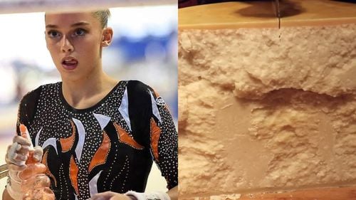 O gimnastă italiancă a câștigat o medalie istorică la Paris, dar a devenit virală pentru reclamele la parmezan