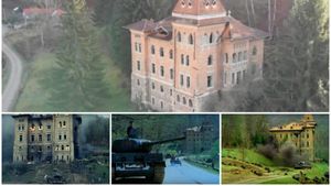 Povestea castelului din Apuseni distrus de Sergiu Nicolaescu la turnarea unui film de război. Prețul la care a fost scos la licitație în 2019