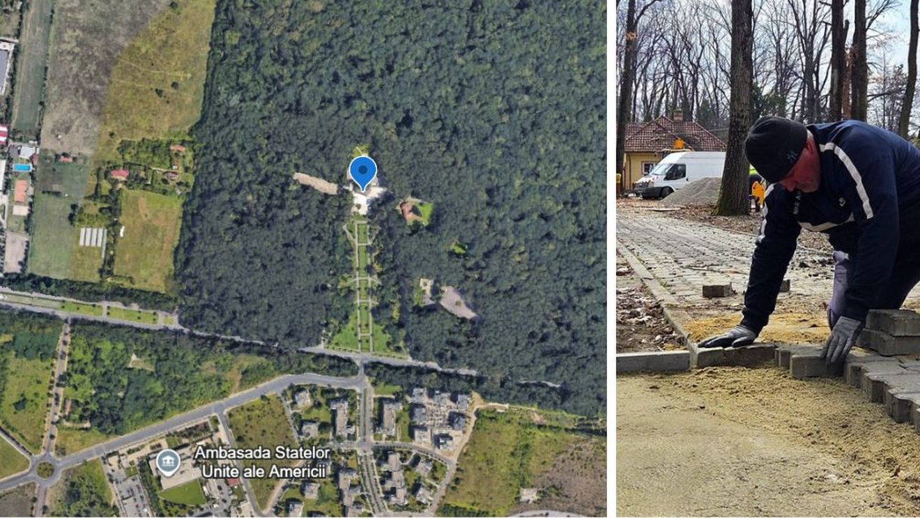 VIDEO Trafic auto eliminat de pe un tronson al Aleii Privighetorilor spre Casa Albă, parcare cu taxă de 80 de locuri și refacerea locului de joacă în zona de acces la Pădurea Băneasa, fără a afecta habitatul natural - schimbări cu impact social