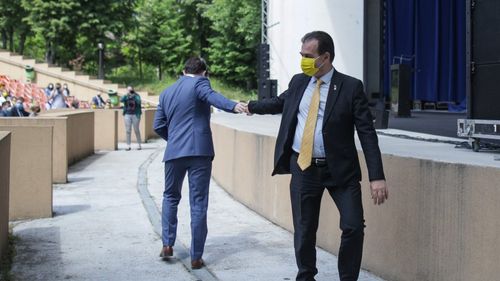 VIDEO Ludovic Orban se poziționează în competiția cu Florin Cîțu drept ”garantul” liniștii din coaliția de guvernare care stinge crizele provocate de premier
