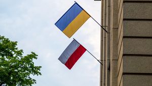 Polonia îl convoacă pe ambasadorul ucrainean în legătură cu declaraţiile lui Zelenski la ONU / Liderul de la Kiev a afirmat că „teatrul politic” din jurul tranzitului de cereale ajută doar pe Moscova