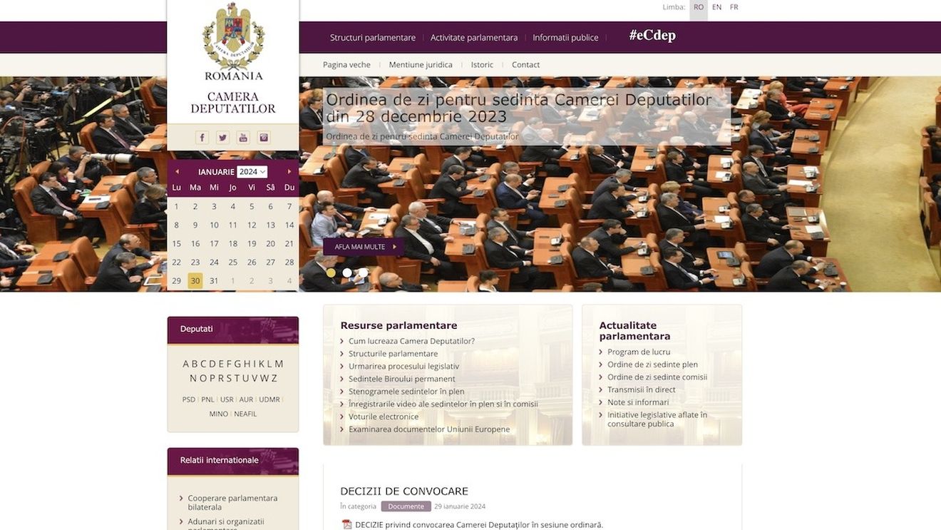 A fost spartă baza de date a Camerei Deputaților / Hackerii au furat inclusiv documente personale ale premierului Ciolacu / Nu există nicio solicitare de răscumpărare a datelor / DIICOT face cercetări