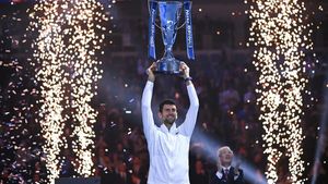 VIDEO Novak Djokovici a câştigat Turneul Campionilor pentru a șasea oară