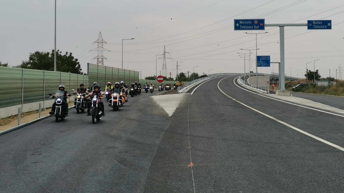 VIDEO Șoseaua de centură Timișoara-Sud, gata de inaugurare. Construcția a început în 2020, contractul cu italienii a fost reziliat, iar compania lui Umbrărescu a finalizat proiectul