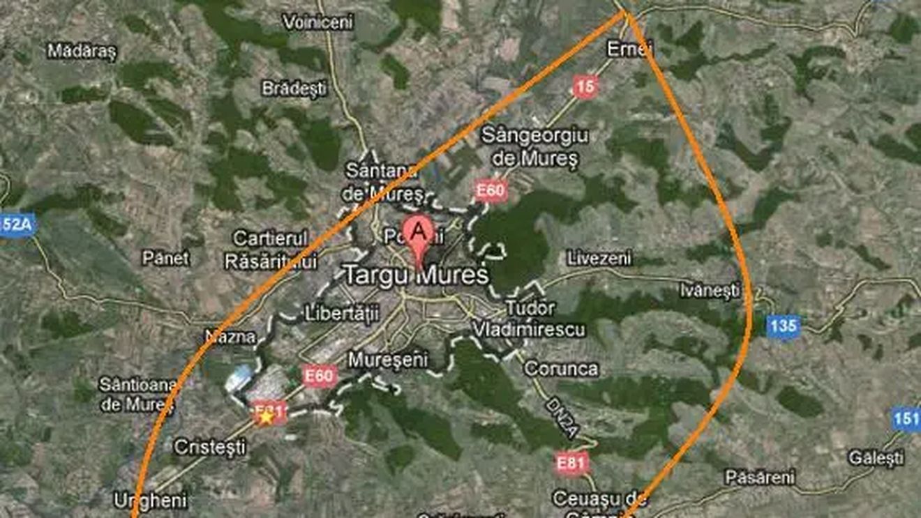 Acord de colaborare pentru realizarea centurii ocolitoare nord-vest a municipiului Târgu Mureș