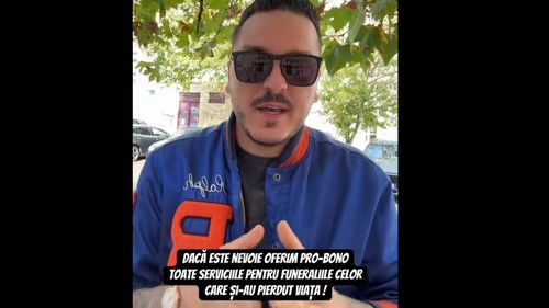 VIDEO Cum a instigat Makaveli la revoltă oamenii aflați la locul exploziei din Rahova, cu conspirații și informații false / Susținătorul pro-rușilor Georgescu și Șoșoacă și-a șters postarea agresivă de pe TikTok și a publicat o alta, de ”ajutor” și ”înmormântări gratis” pentru victime