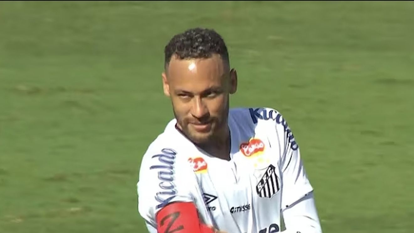 VIDEO Neymar, prestație lamentabilă la prima titularizare pentru Santos: Niciun șut și 24 de mingi pierdute