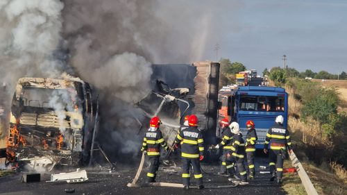 LIVE Accident grav în Teleorman: două autocare și un tir implicate, două elicoptere SMURD intervin / Patru persoane rănite