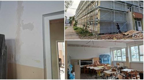 Părinții, chemați să zugrăvească pe banii lor clasele unei școli din Arad, deși reabilitarea este finanțată prin PNRR / Conducerea școlii susține că prin banii europeni se plătește doar reabilitarea termică, iar primăria nu a achitat decât revopsirea holurilor