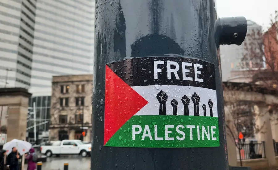 Proteste pro palestina anti israel in SUA