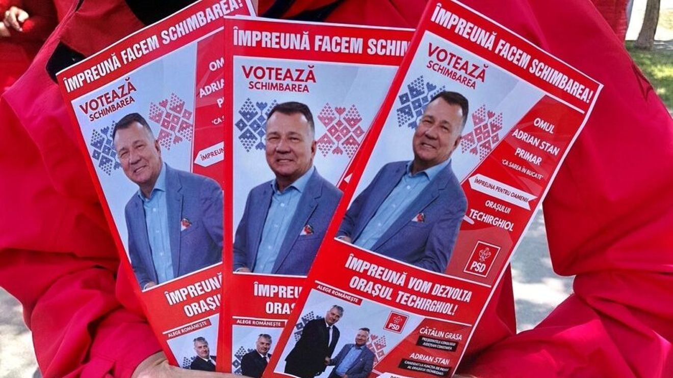 Candidatul PSD la Primăria Techirghiol e un fost primar PNL condamnat cu executare pentru luare de mită / Adrian Stan a fost prins în flagrant de DNA