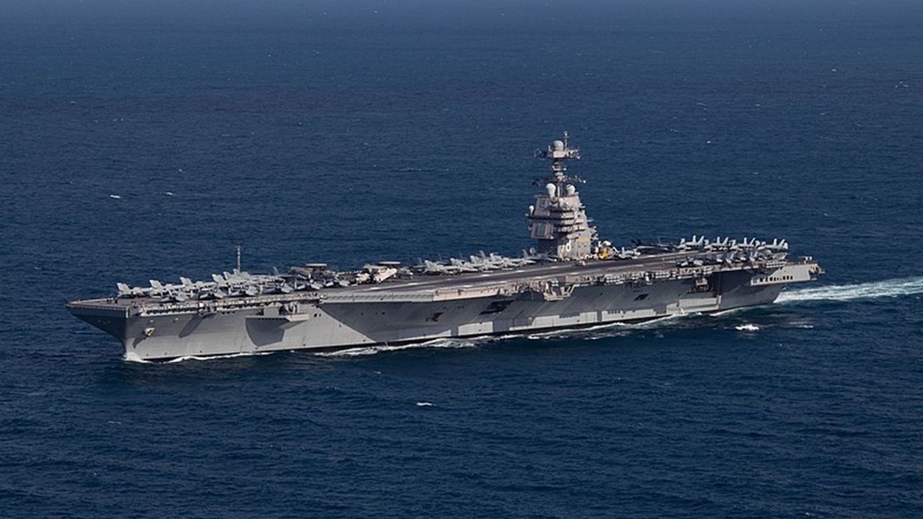 SUA repoziționează portavionul USS Gerald R. Ford mai aproape de Israel, după atacul Hamas