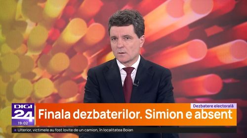 VIDEO Dezbatere prezidențială pe Digi24, George Simion a lipsit. Nicușor Dan, singur în platou: Fetița mea se va vaccina anti-HPV / Dau în scris că nu va crește TVA / Iată diploma mea de bacalaureat
