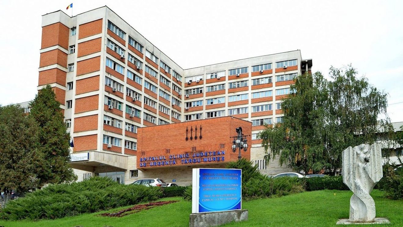 Şase focare active de COVID în principalul spital din Târgu Mureș