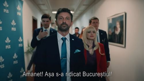 ”Candidatul perfect”, un film care ridiculizează politica românească, se lansează cu o zi înainte de primul tur al prezidențialelor / Producția, regizată de scenaristul controversatului ”Teambuilding”