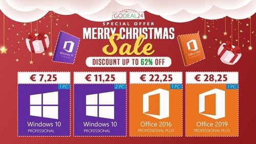 ADVERTORIAL Cele mai bune oferte speciale de Crăciun – Windows 10 acum la doar 7,25 €