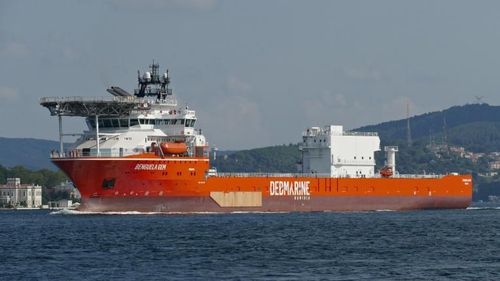 VIDEO Cel mai avansat vas din lume pentru recuperarea de diamante marine va fi lansat, în curând, din Namibia / Proiectată în Norvegia și Polonia, nava Benguela Gem a fost construită în România