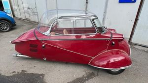 FOTO Un Messerschmitt KR175, adus la înmatriculare la RAR / ”O legendă a autovehiculelor pe trei roți” / Valoarea pe piață este între 20 și 60 de mii de euro