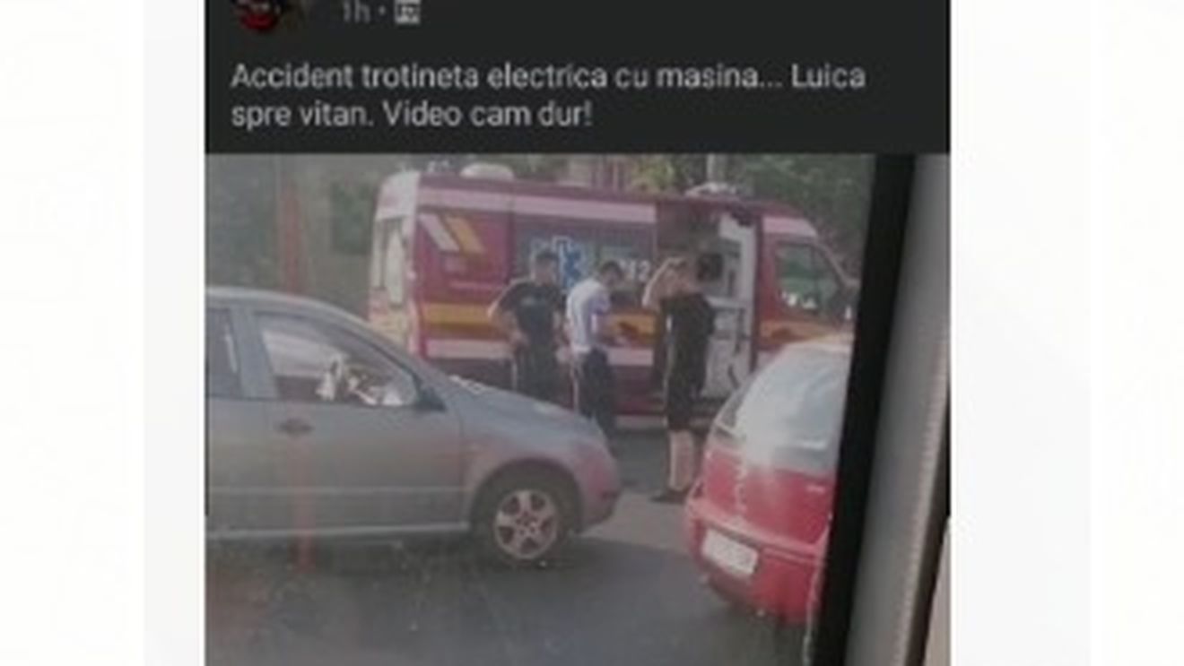 Tânăr aflat pe trotineta electrică, ucis în București după o șicanare în trafic cu un motociclist. Cum s-au derulat faptele