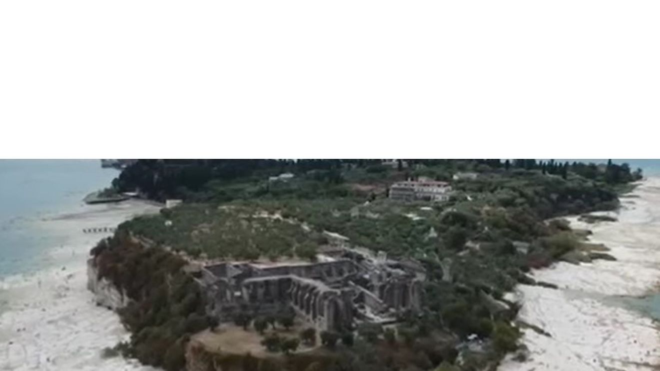 VIDEO Cel mai mare lac din Italia a scăzut până la un nivel record / Turist: Suntem un pic şocaţi, pentru că am vrut să ne plimbăm pe malul apei şi apa nu mai era acolo