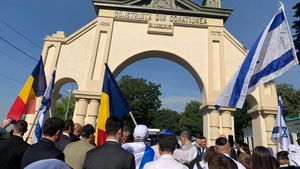 Zeci de evrei au participat la Iași, la „Marşul vieţii“ / Proiectul iniţiat de rabinul Josef Wasserman, comemorează 83 de ani de la Pogromul de la Iași