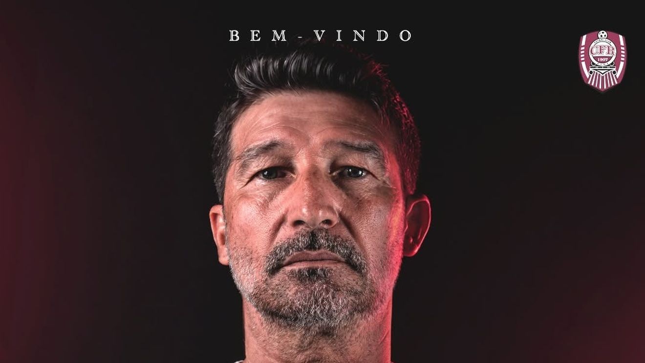 CFR Cluj are antrenor: „Bine ai venit, Antonio Folha!”