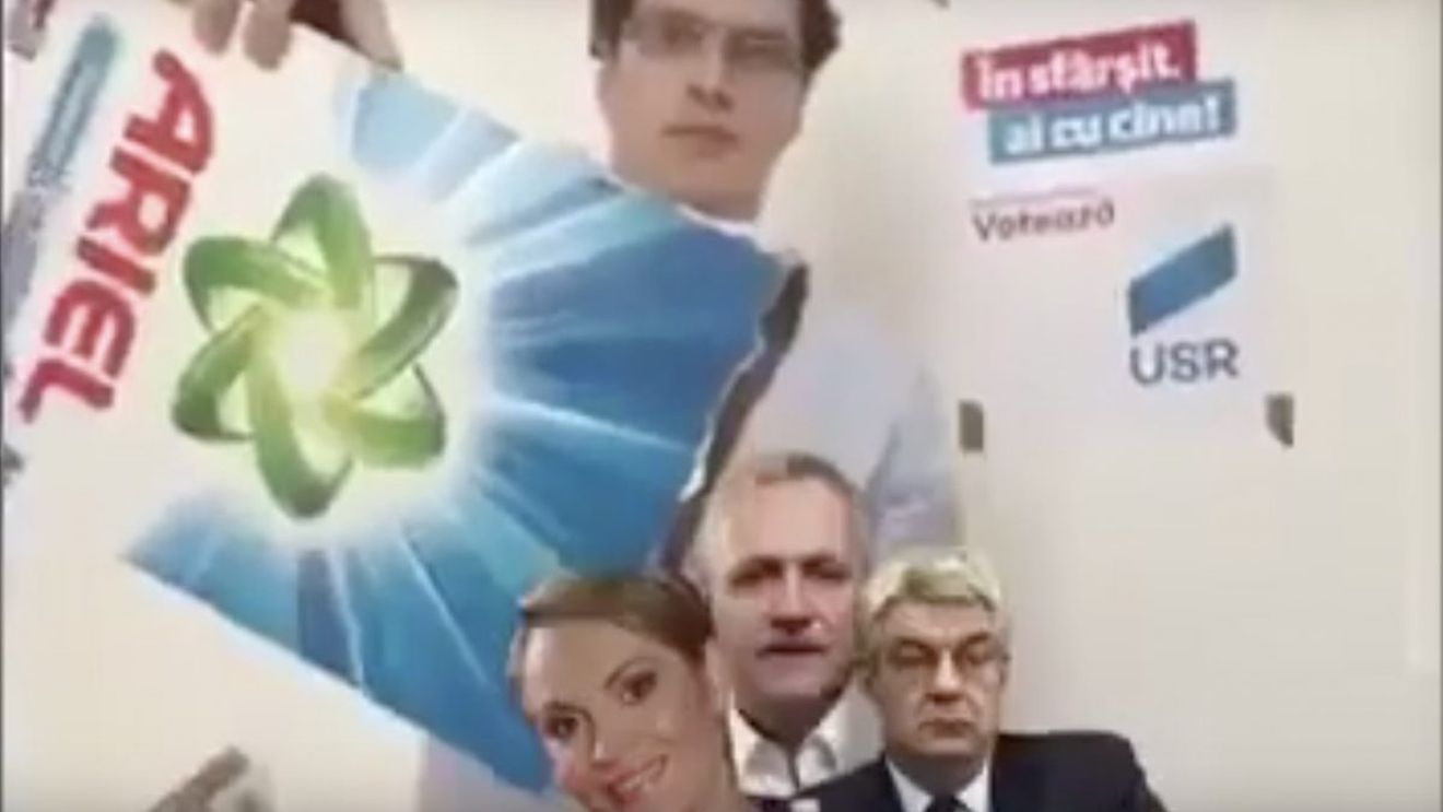 VIDEO Ariel Chiș, numărul doi pe lista de candidați USR pentru CGMB, apare într-un clip amuzant din campania ”Fără penali în funcții publice”