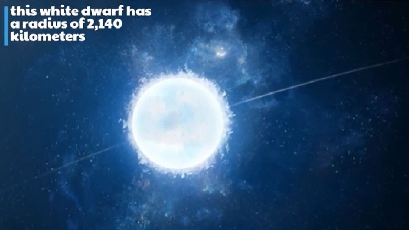 VIDEO Astronomii au descoperit o stea pitică albă „cu adevărat extremă”: puţin mai mare decât Luna, dar mult mai masivă decât Soarele