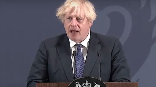 VIDEO Premierul Boris Johnson s-a adresat cetăţenilor ruşi: ”Preşedintele vostru este acuzat de crime de război. Dar nu pot să cred că acţionează în numele vostru”