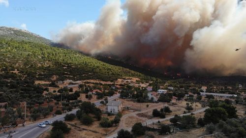Zece zile de foc: Grecia se luptă cu cel mai mortal incendiu din Europa din această vară