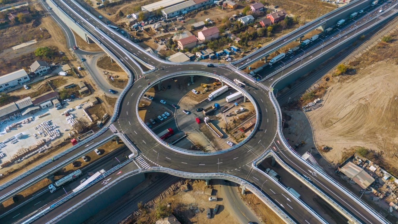 VIDEO Se deschide Pasajul de la Domnești, primul sens giratoriu suspendat de pe Centura Capitalei. ,,14 ani de chin și tone de înjurături", radiografia unui eșec