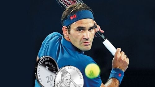 VIDEO Roger Federer, primul elveţian în viaţă pentru care se emite o monedă cu efigia sa. Imaginea va surprinde și celebrul său backhand