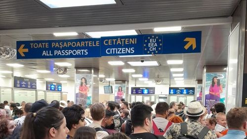 Avarie la sistemul de climatizare al Aeroportului Henri Coandă / Cauza: suprasolicitare după zilele caniculare / A fost afectată, în special, zona de îmbarcare
