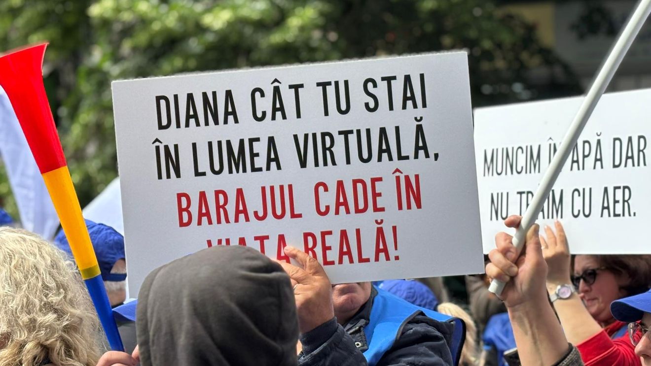 Ministra Mediului, Diana Buzoianu (USR), despre protestul Sindicatului Mureşul din Apele Române: Sunt convinsă că acest sindicat a fost în buzunarul unor grupuri de interese