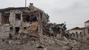 30 de case, distruse de rachete rusești în Ovruch, regiunea Jitomir